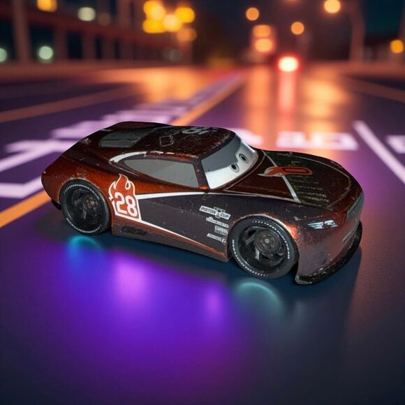 Disney Store Cars 3 Die Cast Tim Treadless Nitroade Car 1:43 Scale A34 - Picture 6 of 7